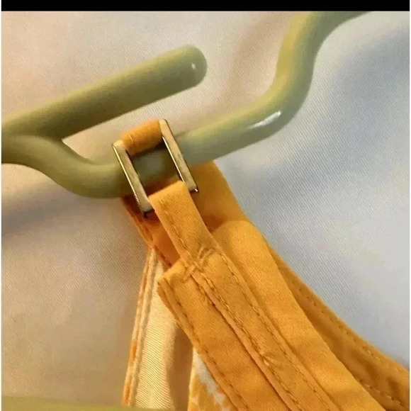 WORTHINGTON Layered Geometric Print Keyhole Halter Top Size Small - Picture 5 of 7